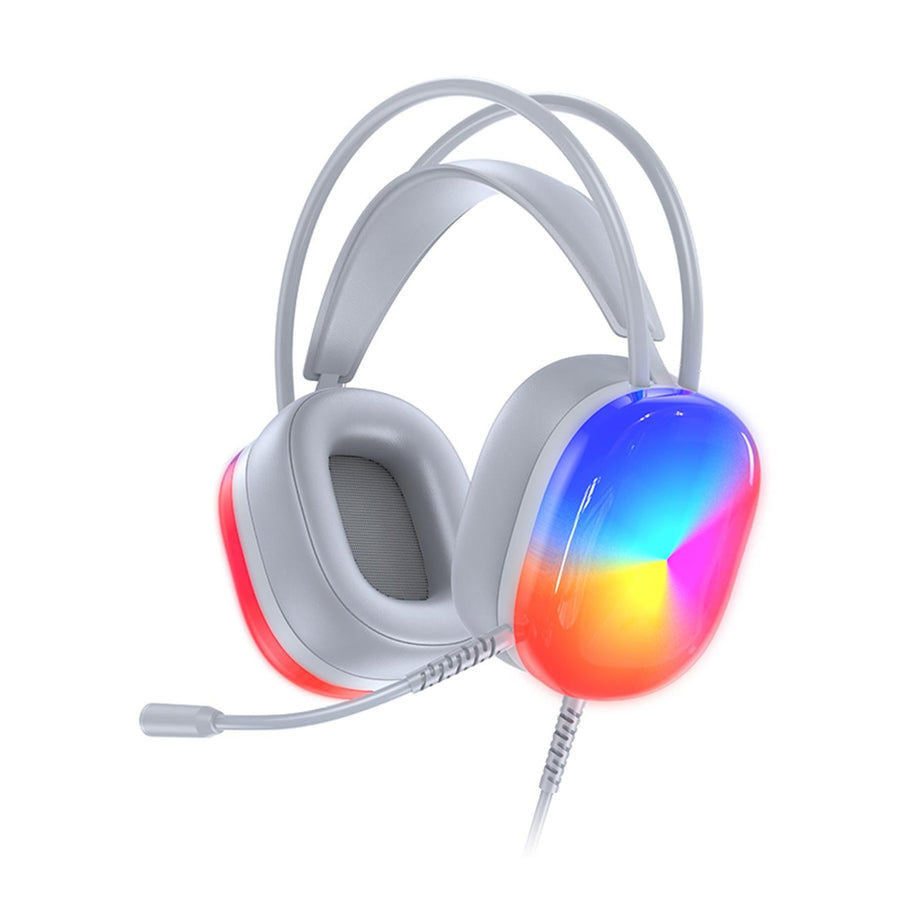 2M Luminous Wired Headphones Awei Gm-11 - White