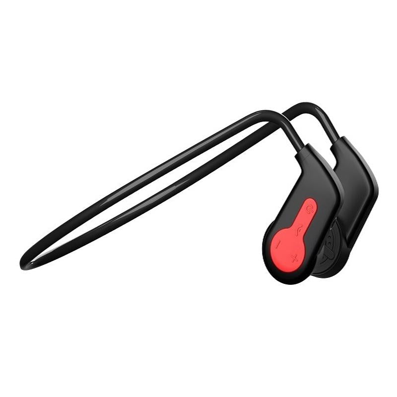 Waterproof K3 Bone Conduction Bluetooth Headphones - 16gb Ram - Red