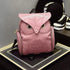 Women Owl Print Pu Backpack - Colourful and Stylish - Pink