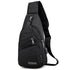 Versatile Men Crossbody Bag For Sports And Everyday Use - Black