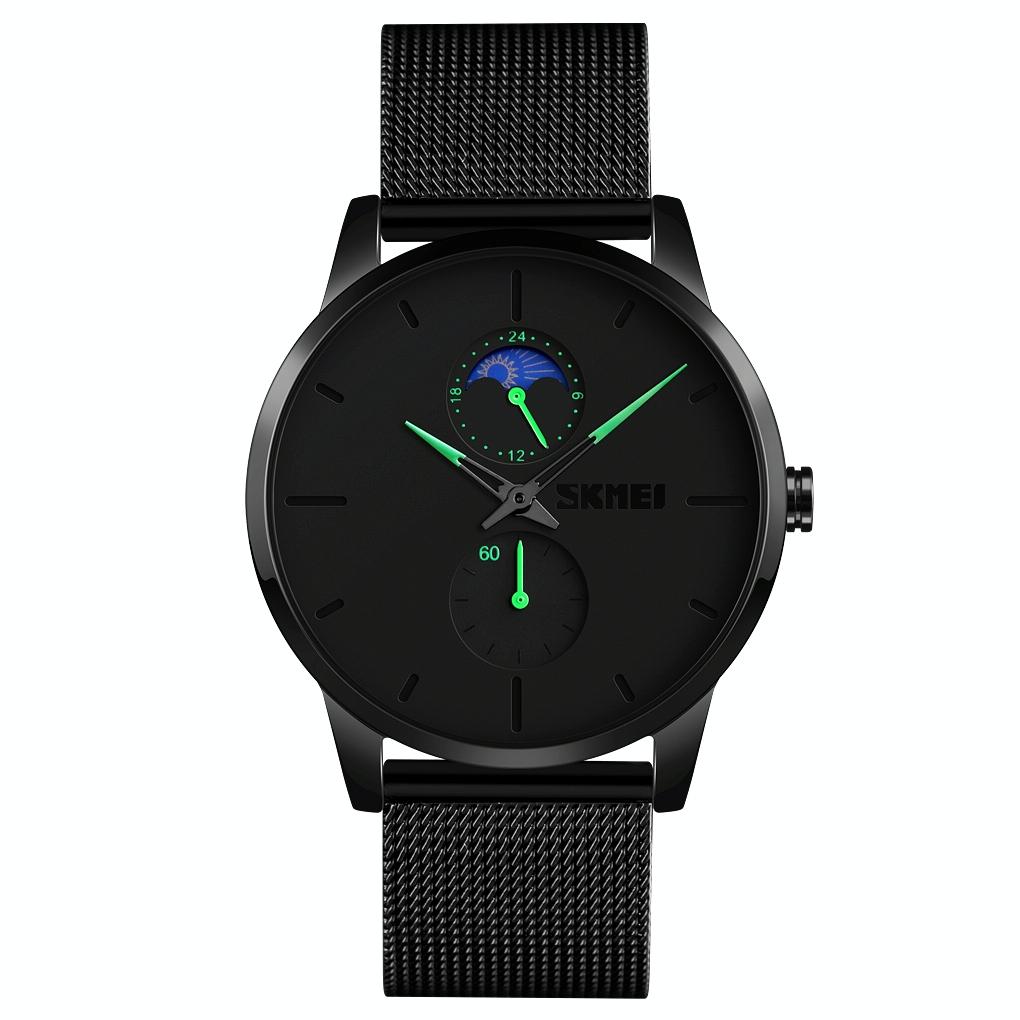 Men Simple Business Sports Watch - Quartz Movement - Green
