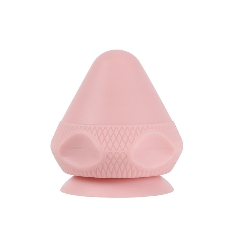 Silicone Suction Cup Muscle Massage Ball - Pink