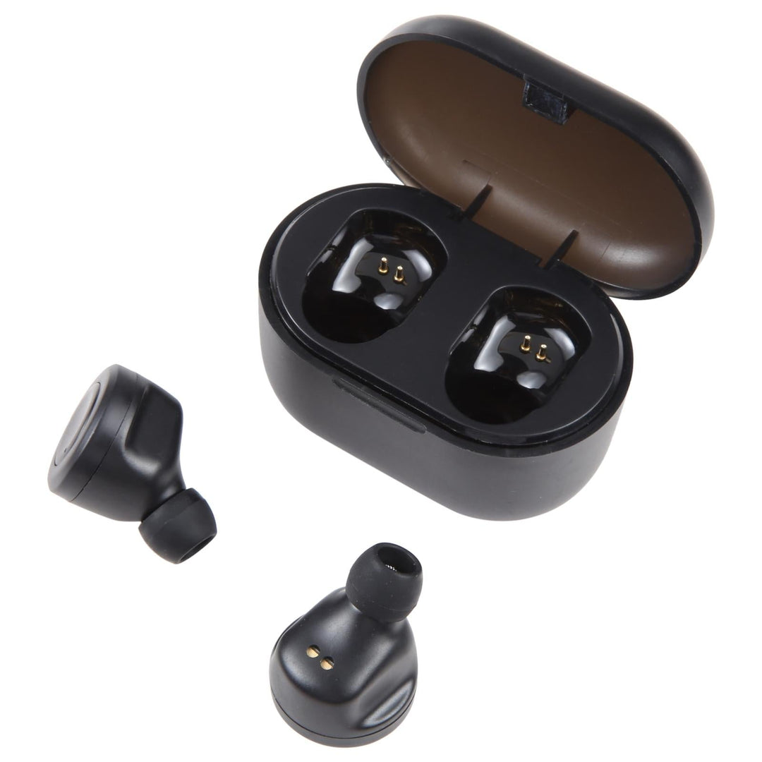 Black A6 True Wireless Earbuds + Charging Box