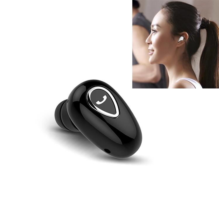Wireless Sweatproof Bluetooth Earphones 5.0 - Yx01 - Black
