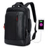 Large Capacity Business Laptop Backpack with Usb Port - Breathable & Stylish Black 30x15x44cm