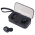 Wireless Stereo Bluetooth Earphones with Charging Case -tws Dazzling - Black