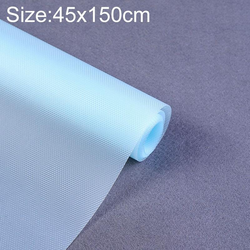 Waterproof Diamond Texture Cut off Cabinet Drawer Mat - 45x150cm - Blue