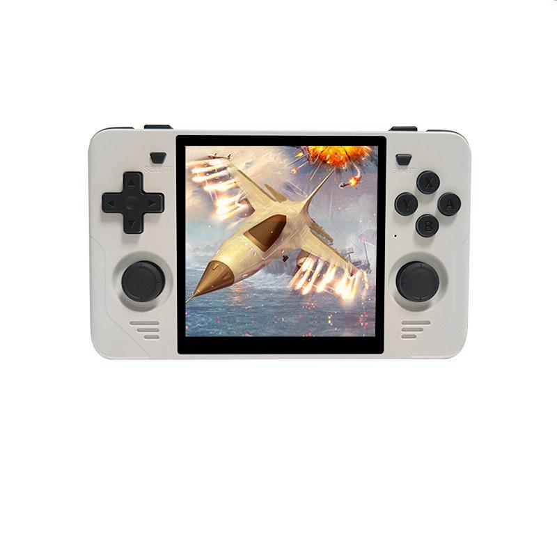 Rgb30 4 Inch Ips Screen Handheld Game Console Built In Wifi＋Bluetooth 16Gb & 128Gb Black - White - 16Gb+128Gb