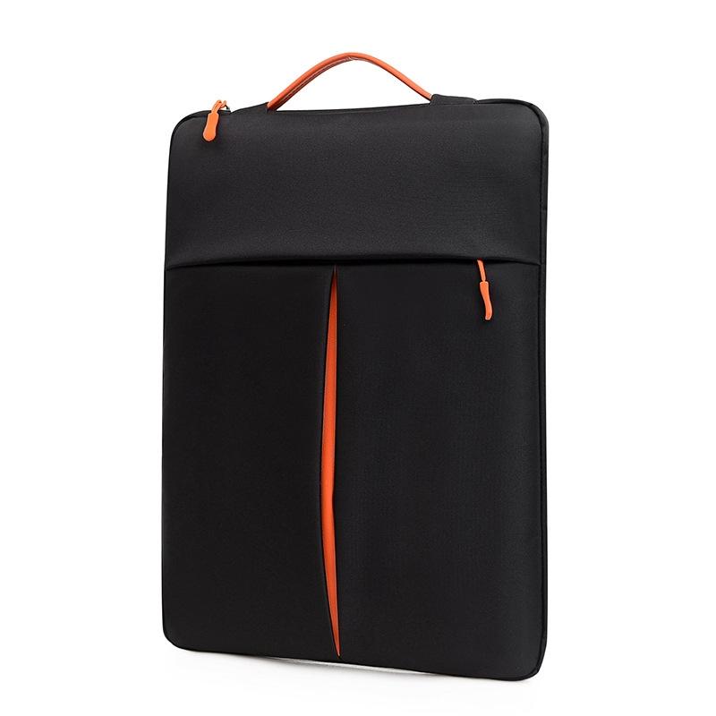 Travel Laptop Sleeve Bag - Portable Carry Case - Black - 13-14 Inch