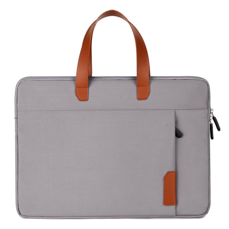Lightweight Portable Laptop Liner Bag - Fits 14 / 14.6 Inch - Gray