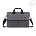 14.1 Inch Laptop Carrying Bag with Shoulder Strap - Handheld Briefcase Style - Grey