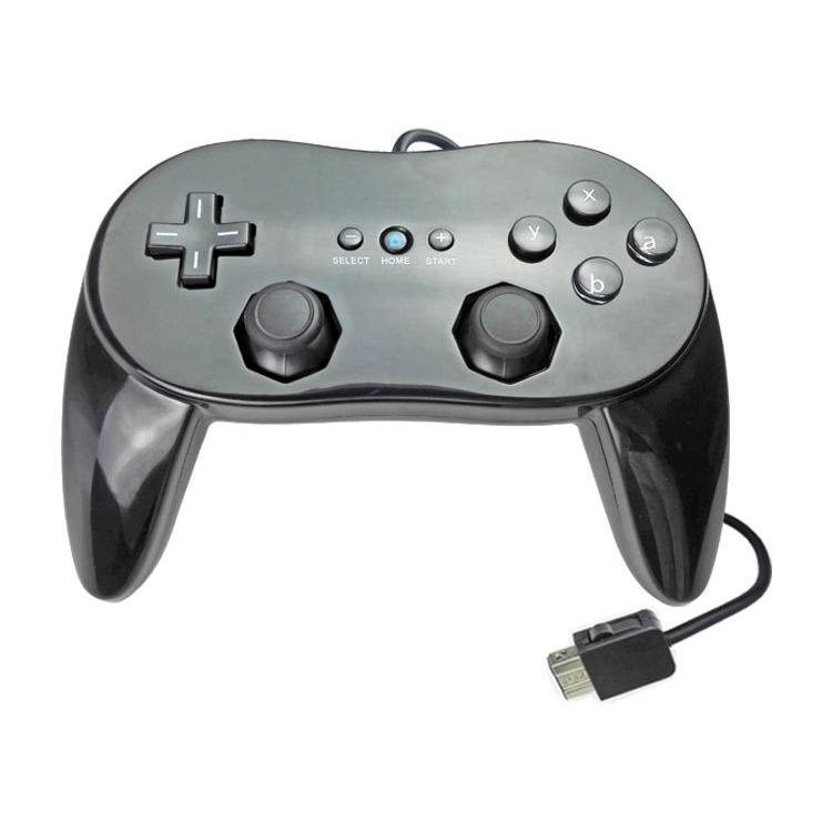 Wired Game Controller for Nintendo Wii - Black
