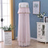 180cm Vertical Lace Air Conditioner Dust Cover - Pink