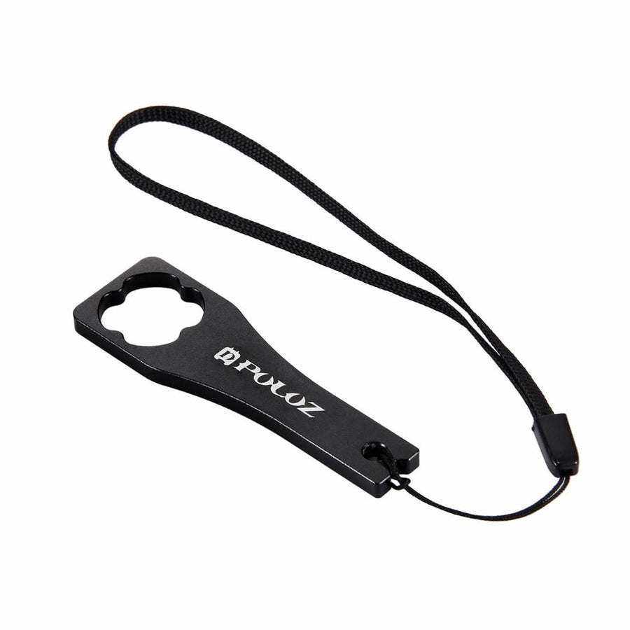 Aluminum Tighten Screw Cap Wrench for Gopro Hero11 - Black