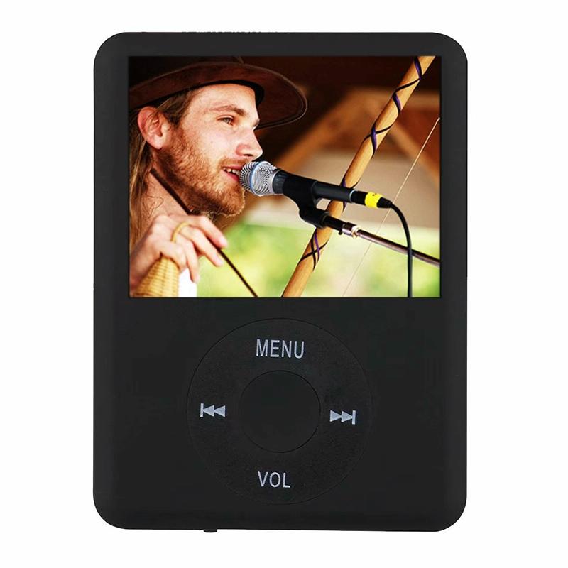 1.8 Inch Tft Mp4 Player W / Tf Slot Recorder Fm E Book & Calendar - Black