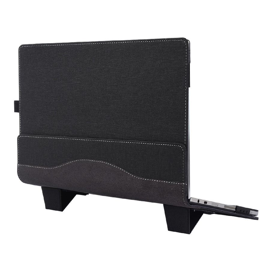 Protective Leather Laptop Case With Stand - 15.6 Inch - Dark Blue - For Samsung Galaxy Book 2 Pro