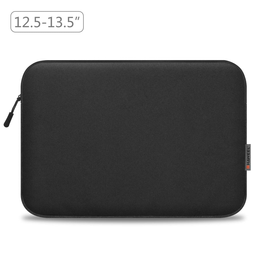 13 Laptop Sleeve Briefcase for 12.5-13.5 Laptops - Zipper Closure - Black