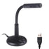 Usb Computer Microphone - Plug And Play - Black