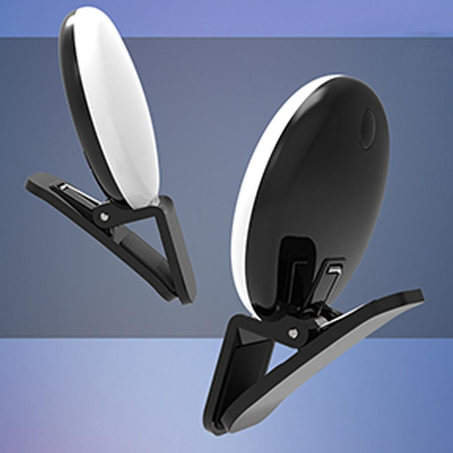 Portable Mini Beauty Light for Smartphones - 3 Brightness Levels 9 Led Warm / White - Iphone Galaxy Huawei Xiaomi Lg Htc