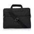 15.4 Inch Laptop Bag - Portable one Shoulder Zipper for Macbook Samsung Sony Dell Alienware Chuwi Asus Hp - Black