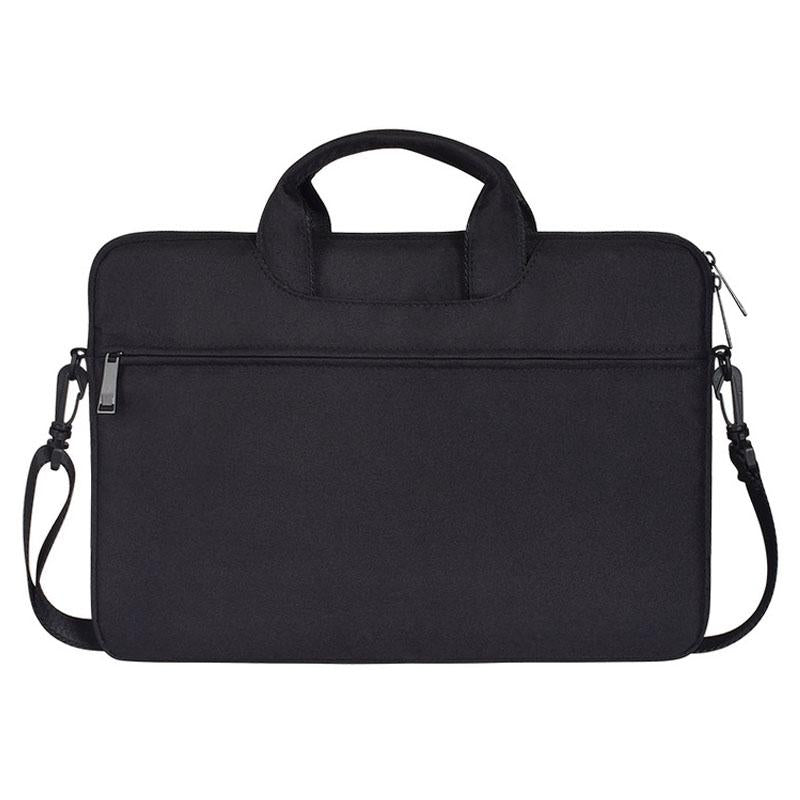 Hidden Portable One-shoulder Handbag for 14.1 Laptops - Waterproof Oxford Cloth - Black