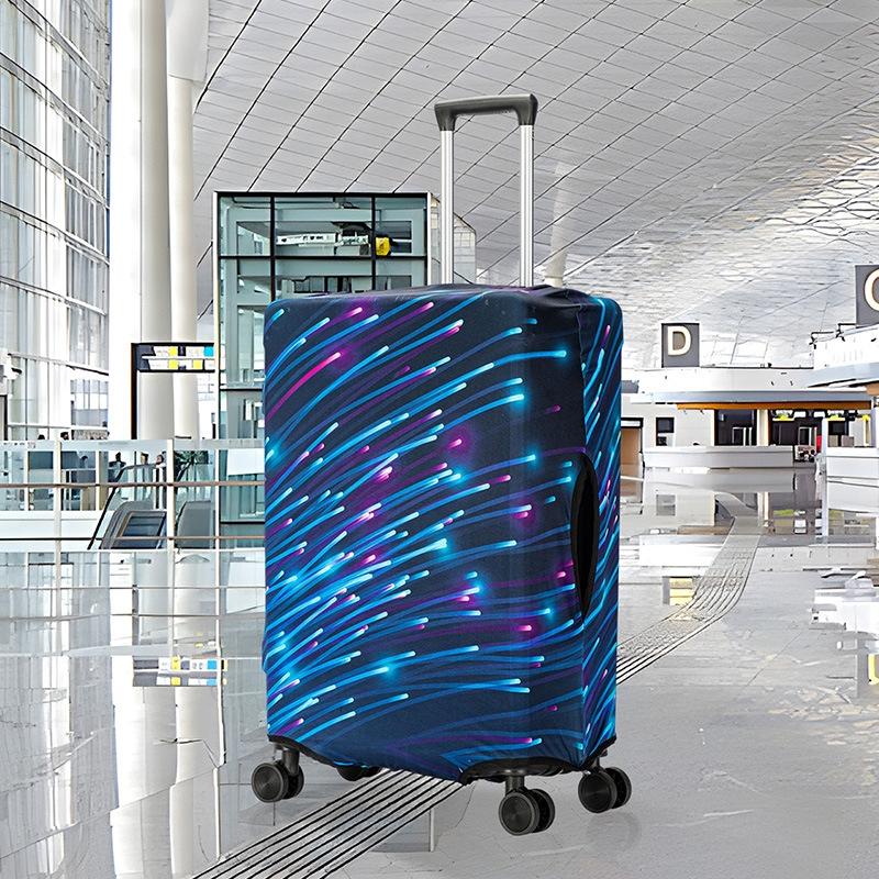 Thick Elastic Luggage Cover for Outdoor Travel - Fits 22-24 Inches - T-017 - Xxl (26-29 Inches)