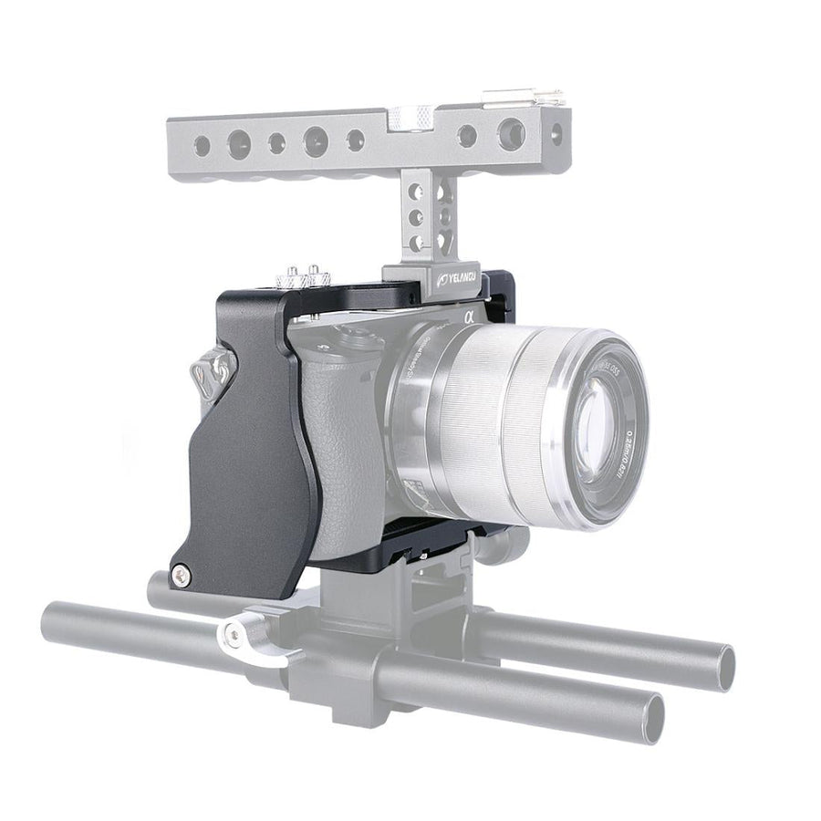 Camera Stabilizer Cage - Black for Sony A6000 / A6300 / A6500 / A6400