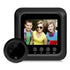 2.4 Screen 2.0Mp Security Camera With Night Vision And Video Recording - No Disturb Peephole Viewer - Black