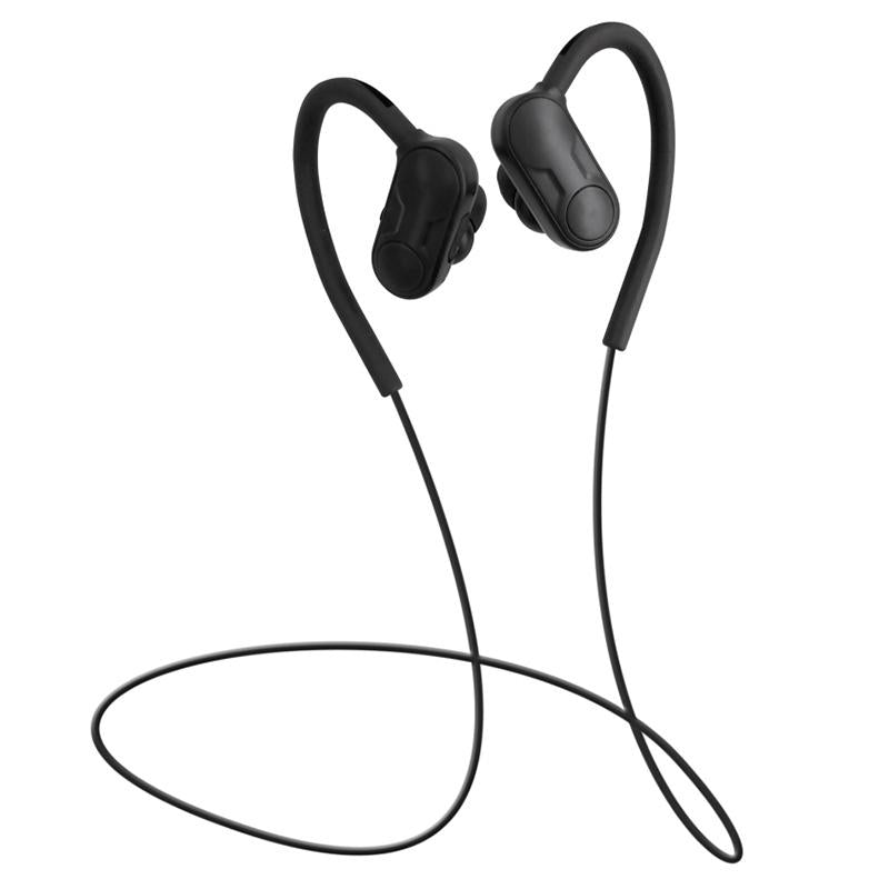 Ultra-light Wireless Bluetooth Earphones with Mic - Bth-y9 - Black
