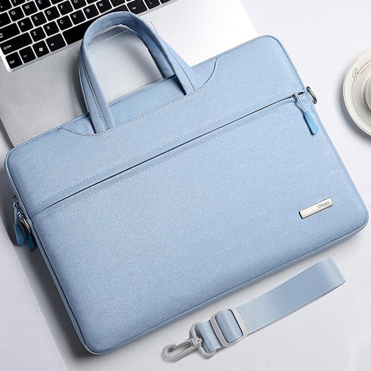 15.6 Inch Inner Bag with Shoulder Strap for Handbag or Laptop - Blue
