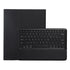 Ultra-Thin Detachable Bluetooth Keyboard Leather Case For Ipad Pro 12.9 2018 With Pen Slot - Black
