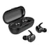 Waterproof Touch Wireless Bluetooth Earphones + Charging Box - Black