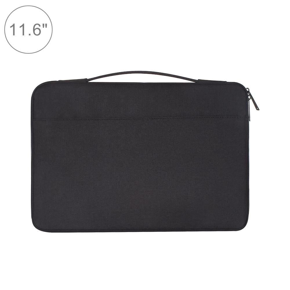 Stylish Laptop Handbag for Macbook & More - Polyester & Nylon - Black