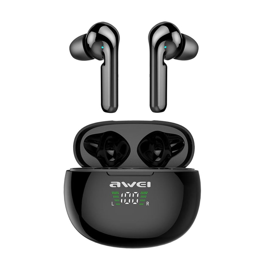 Wireless T15p Sports Headset with Led Display and Charging Case