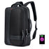 Large Capacity Business Laptop Backpack with Usb - Breathable Black 29x16x44cm