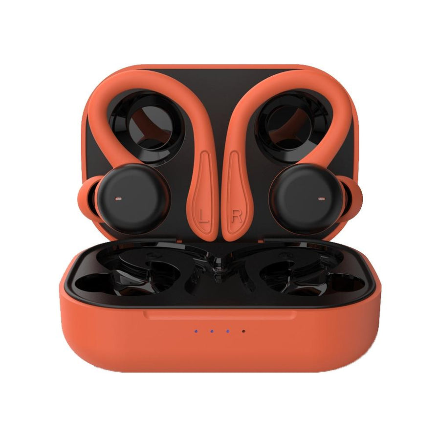 Waterproof t & g T40 Tws Bluetooth Earphones with Charging Box - Orange