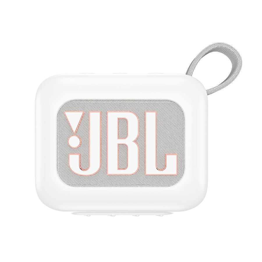 Silicone Protective Case for Jbl Go 4 Bluetooth Speaker - White