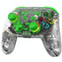Wireless Dual Vibration Gamepad for Ps3 / Ps4 with Rgb Lights - Green