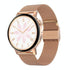 Smart Steel Watch With Colour Screen - Gold