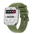 Waterproof Smart Watch With Blood Oxygen Monitoring - Ip68 - Green