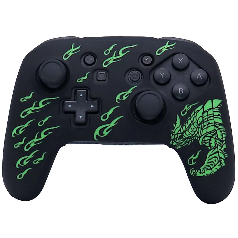 Nintendo Switch Pro Silicone Sleeve - Soft and Protective - Green