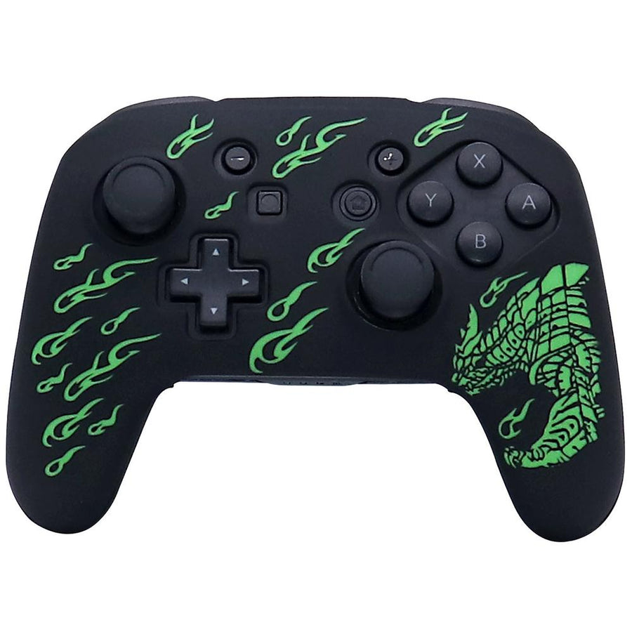 Nintendo Switch Pro Silicone Sleeve - Soft and Protective - Green