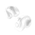 Wireless Dual Ear Bone Conduction Bluetooth Earphones - Mini Sport Clip - White