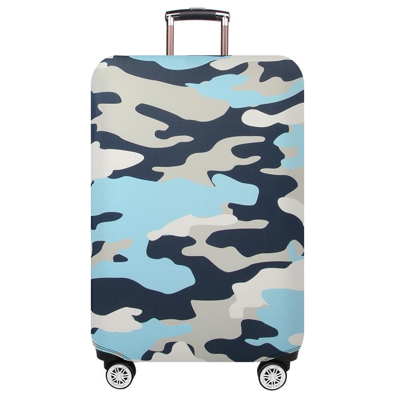 Protective Dustproof Cover for Travel Trolley Suitcase - Small Size - Camouflage 3