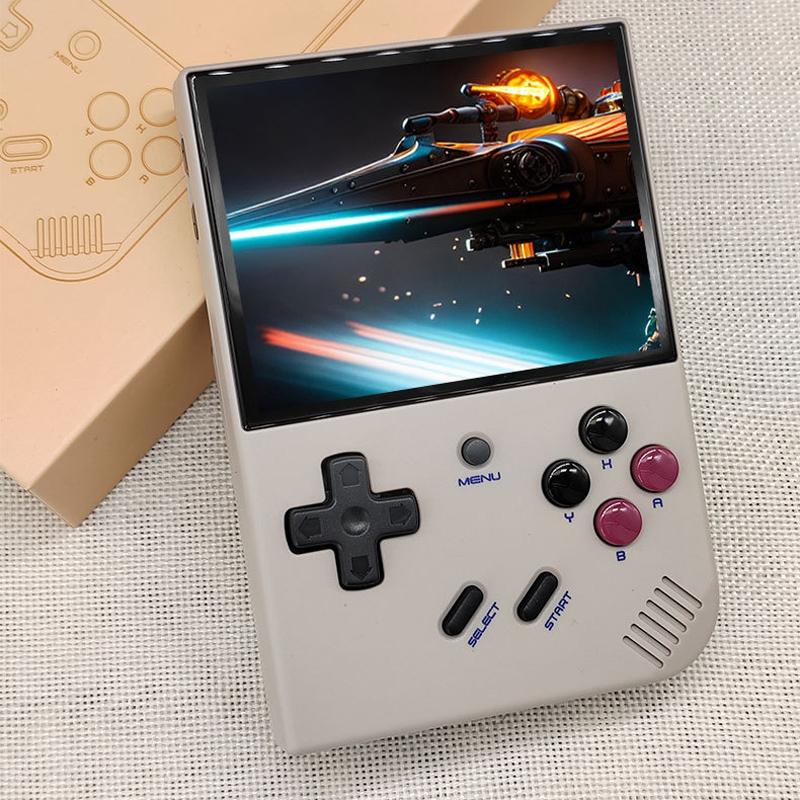 Handheld Game Console With 3.5 Ips Screen - Hdmi Tv Support - 64Gb / 128Gb - Retro Gray - 64Gb