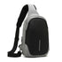 Secure Multi Layer Chest Bag For Outdoor Cycling - Dark Grey
