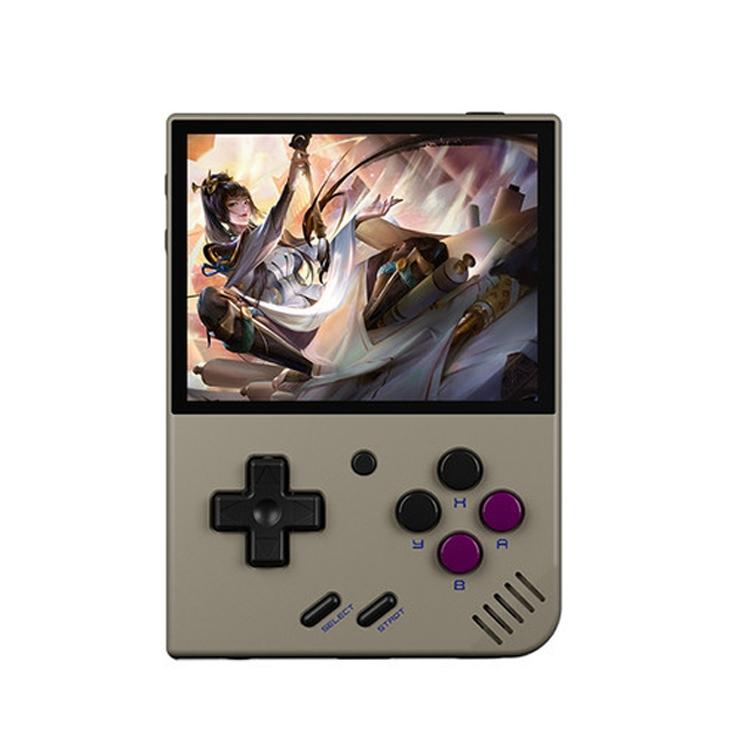 Retro Handheld Game Console With 25K Games - 3.5 Ips Screen - 128G Storage - Grey - No Card 0 Games