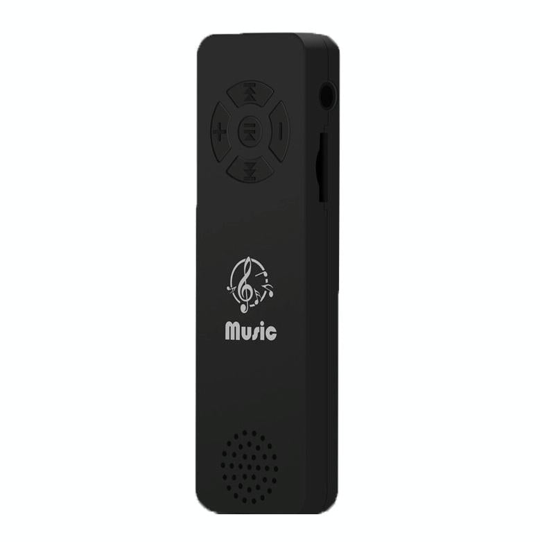 5 Piece Sports Running Mp3 Player With Tf Card Support - Black