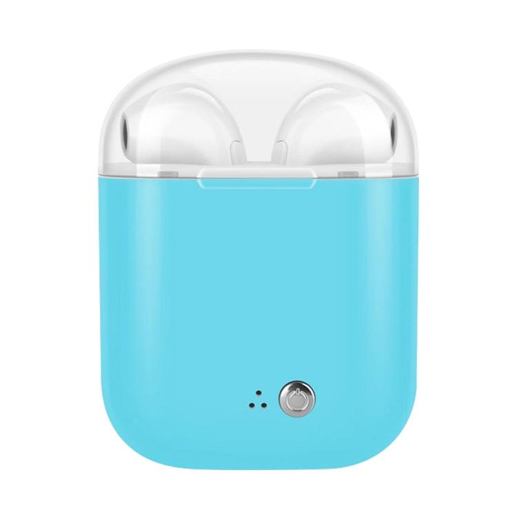 Wireless Bluetooth Tws Earphones with Charging Bin - I7s Binaural Plating - Blue