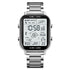 1888 Men Multifunctional Waterproof Digital Watch - Stainless Steel 30m - Silver